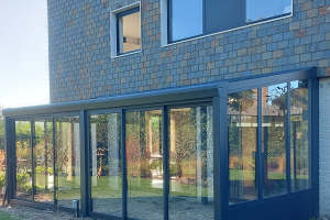 Aluminium overkapping