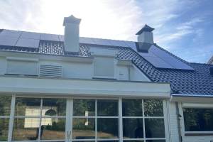 Zonnepanelen  Avond