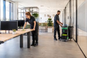 Professionele kantoorschoonmaak