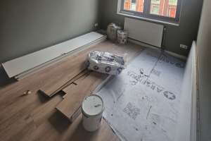 Kamer complet gerenoveerd