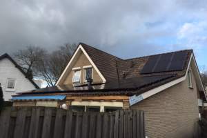 Aanbouw speciaal voor de zon!