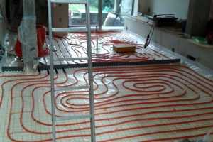 Placement Chauffage sol
