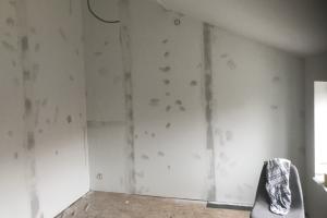 Slaapkamer behangen