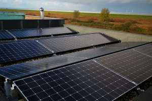 Mogelijkheden voor zonnepanelen op het platte dak