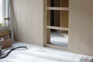 Inloopdressing met schufdeur