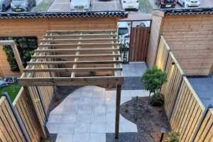 aanleg tuin in Spijkenisse