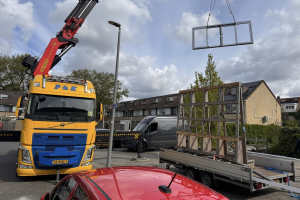 4-delige kunststof schuifpui plaatsen - Hoogvliet Rotterdam