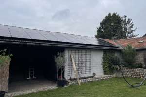 Particulieren Zonnepanelen installatie