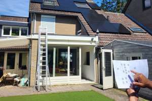 Particulieren Zonnepanelen installatie