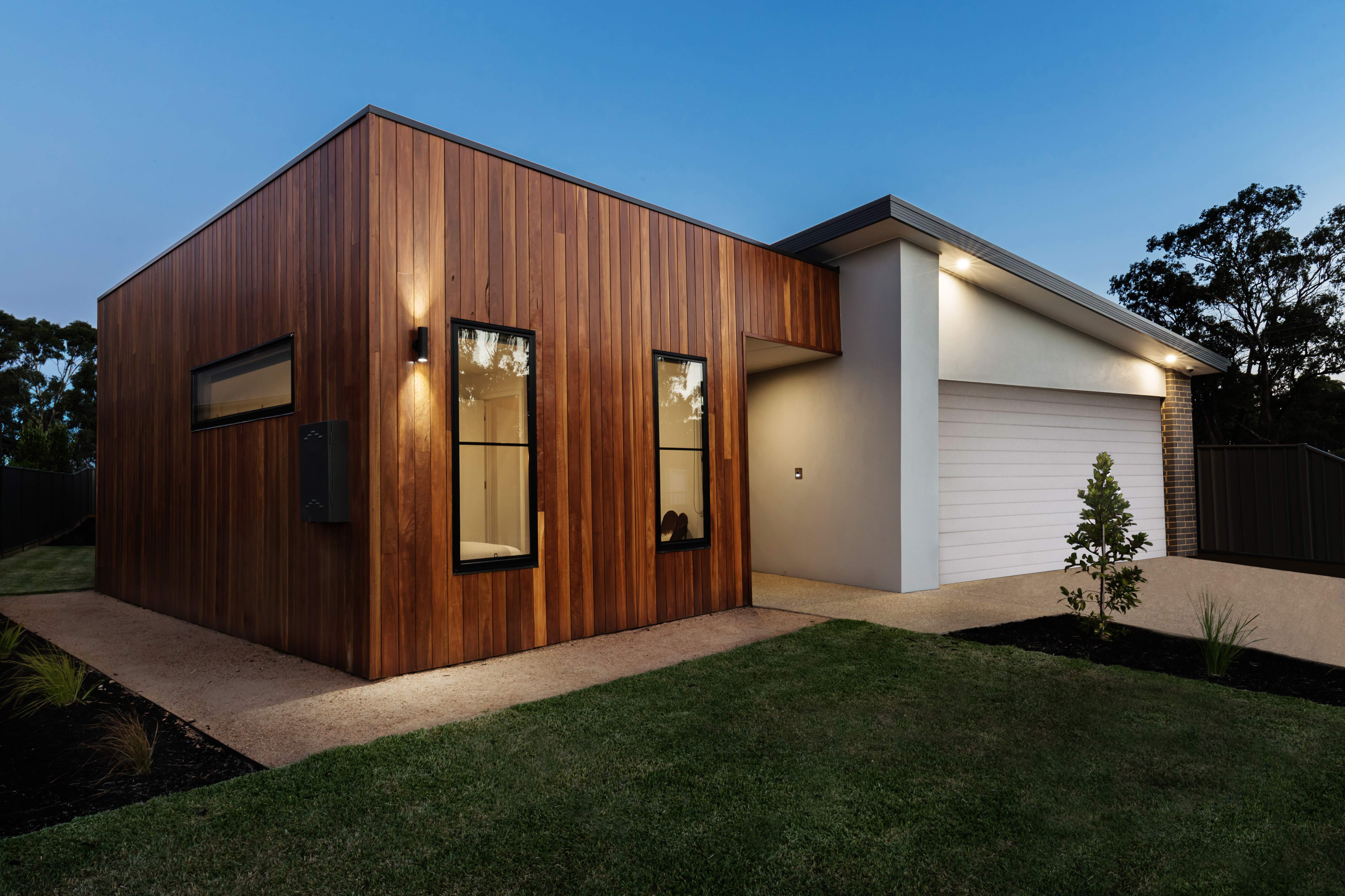 bardage de façade en bois