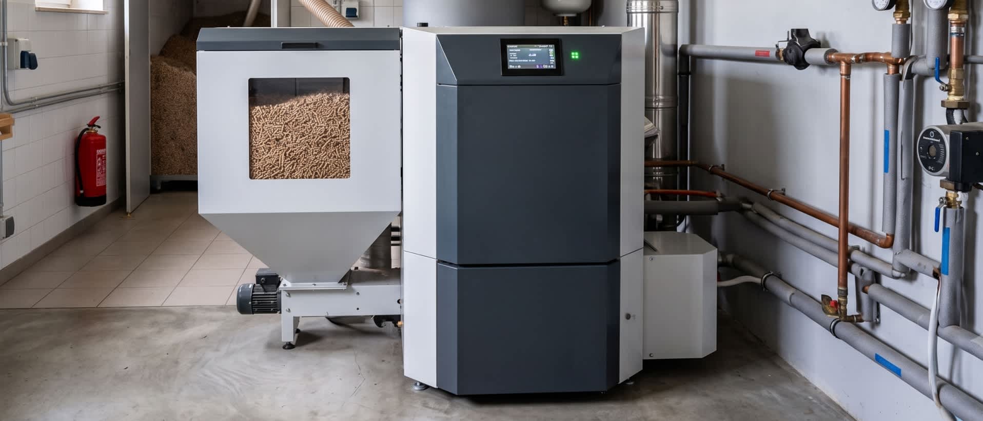 centrale verwarming op pellets