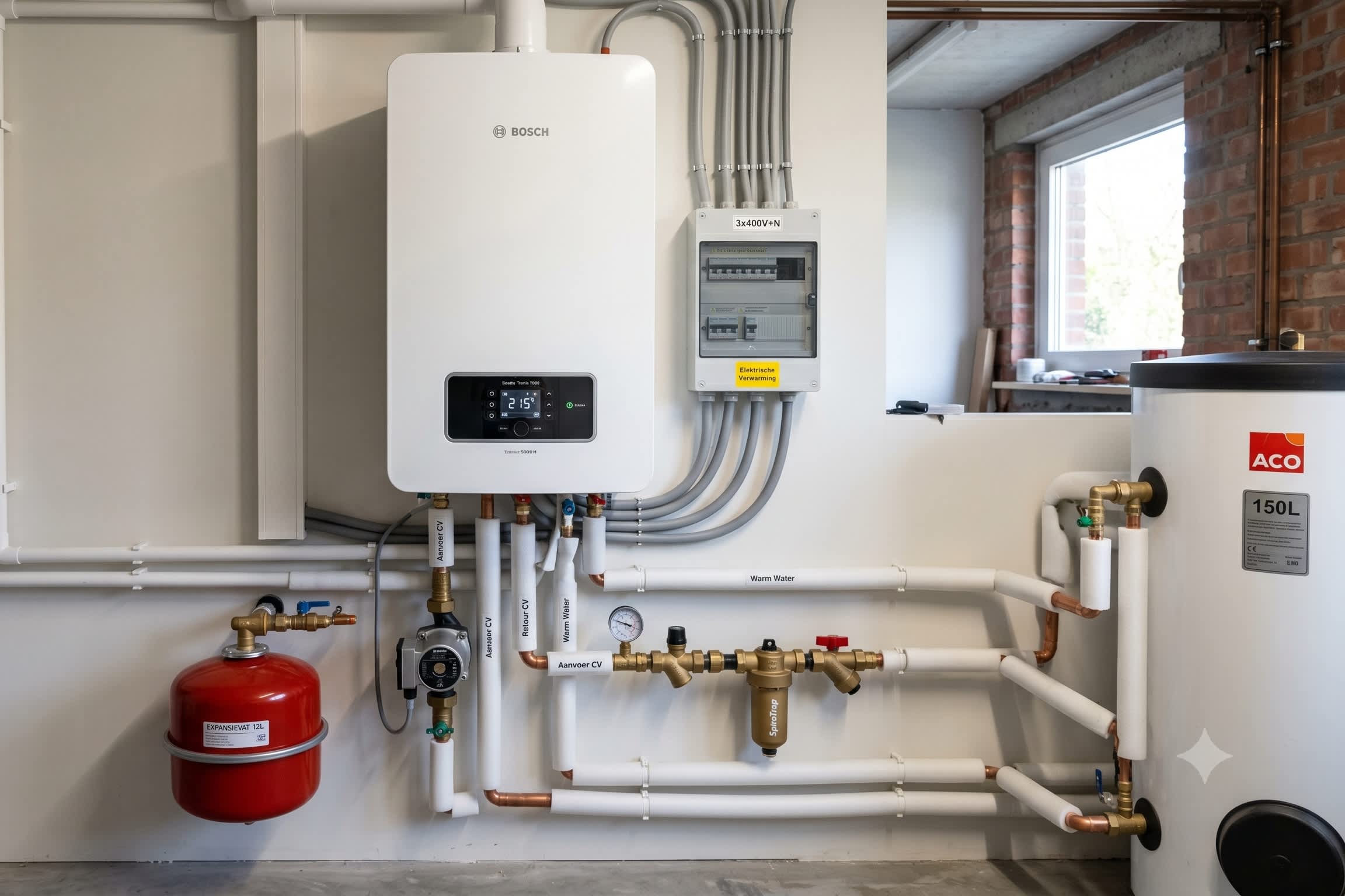 elektrische verwarmingsinstallatie