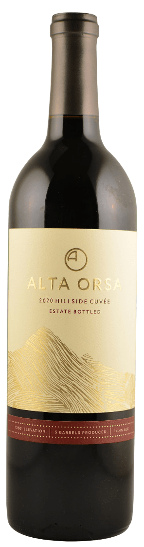 2020 Alta Orsa Estate Hillside Cuvée Bottle Image
