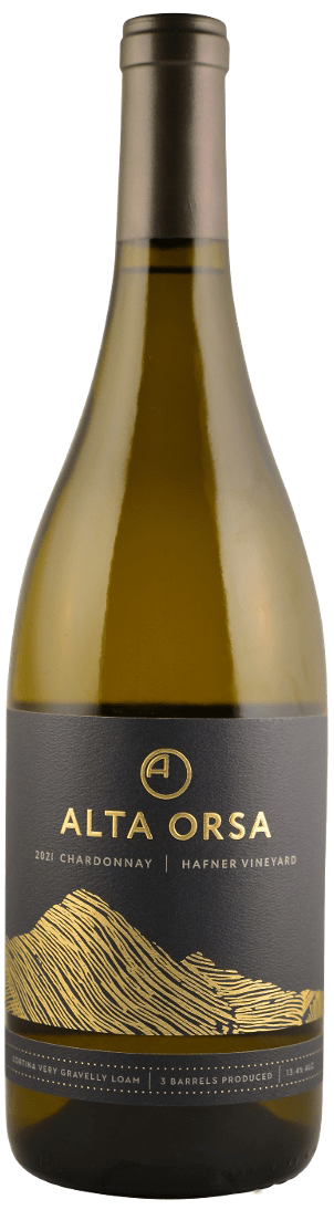 2022 Alta Orsa Hafner Vineyard Chardonnay Bottle Image