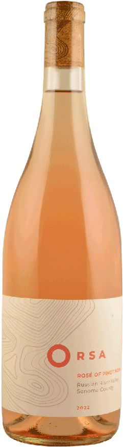 2022 ORSA Rosé of Pinot Noir Bottle Image
