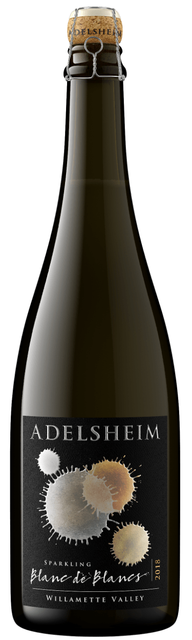 2018 Sparkling Blanc de Blanc Bottle Image