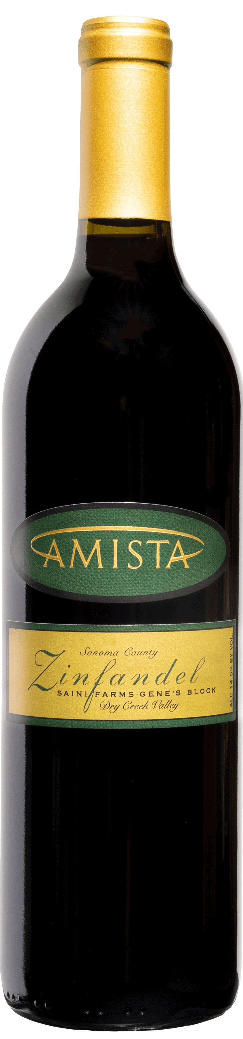 2021 Genes Block Zinfandel Bottle Image