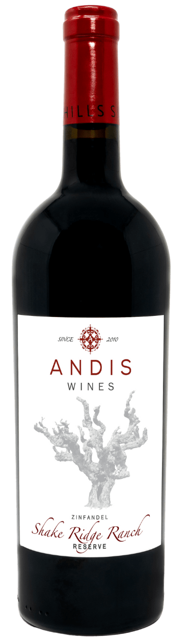 2021 Zinfandel Reserve Shake Ridge Ranch Bottle Image