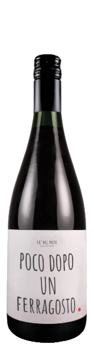 2020 Poco Dopo Un Ferragosto Rosso Bottle Image