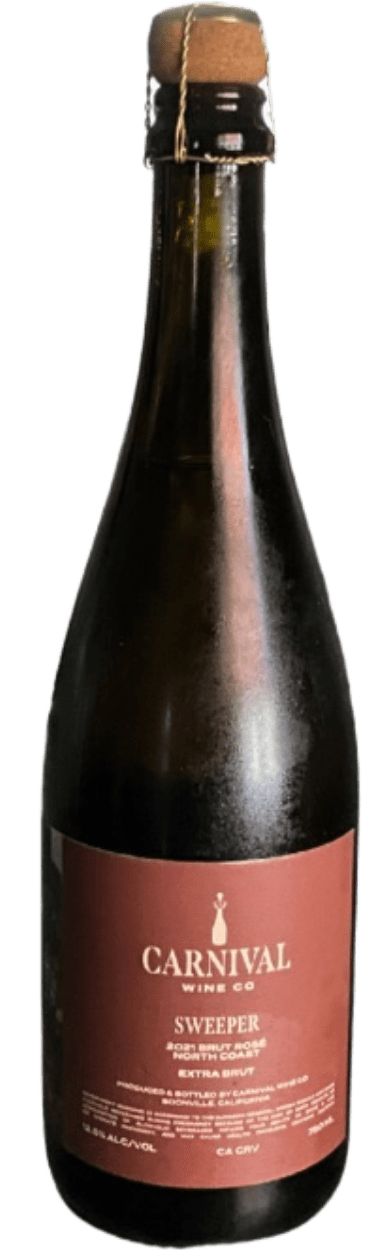 2021 Sweeper Brut Rosé Extra Brut Bottle Image