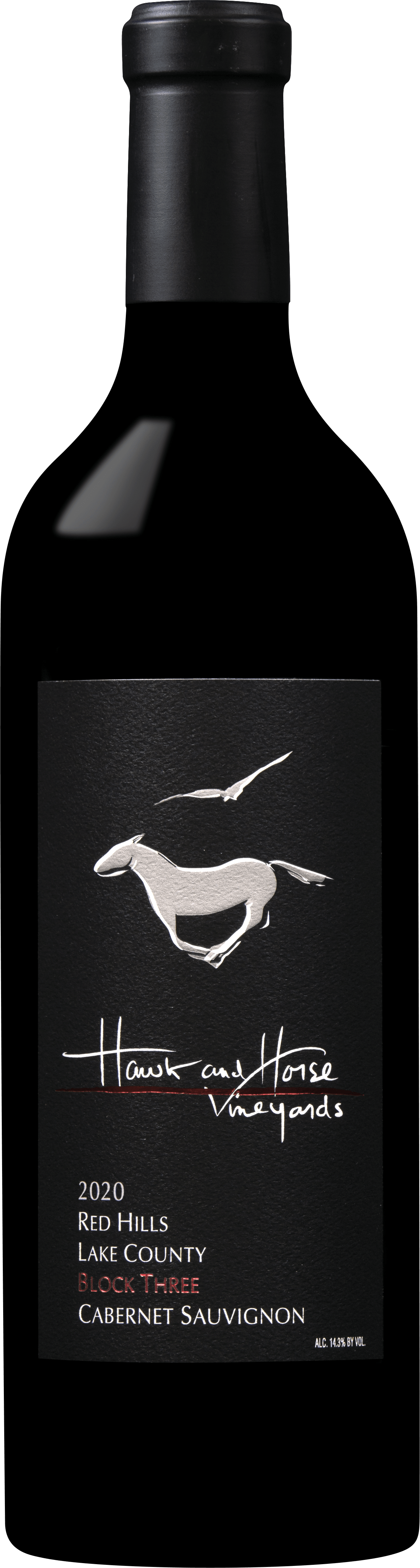 2020 Block Three Cabernet Sauvignon Bottle Image