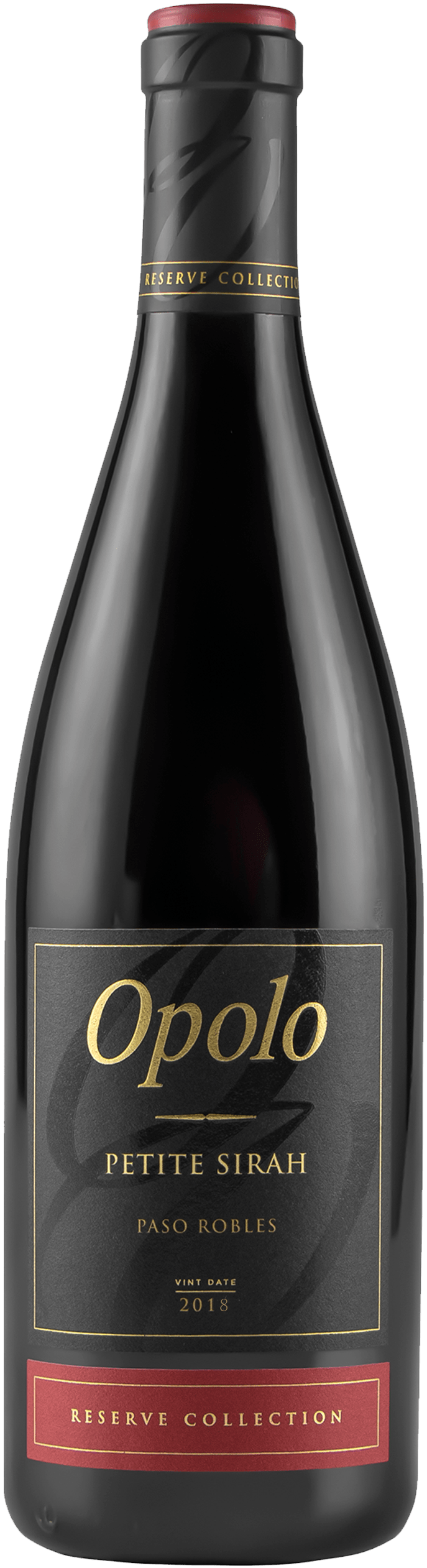 2018 Reserve Petite Sirah Bottle Image