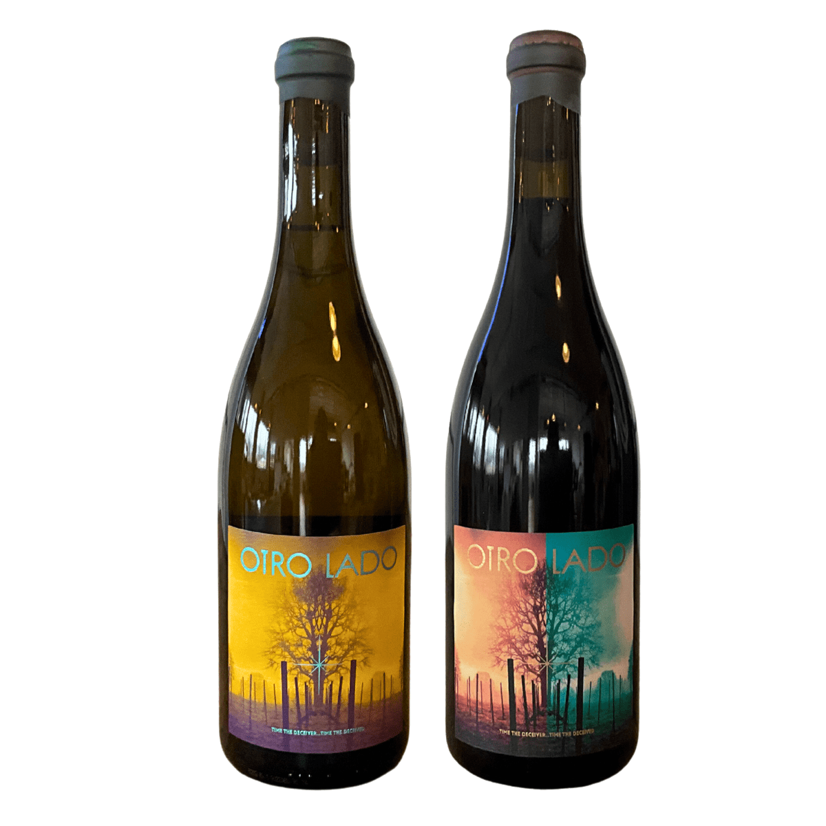 Pinot Gris and Pinot Noir Bottle Image
