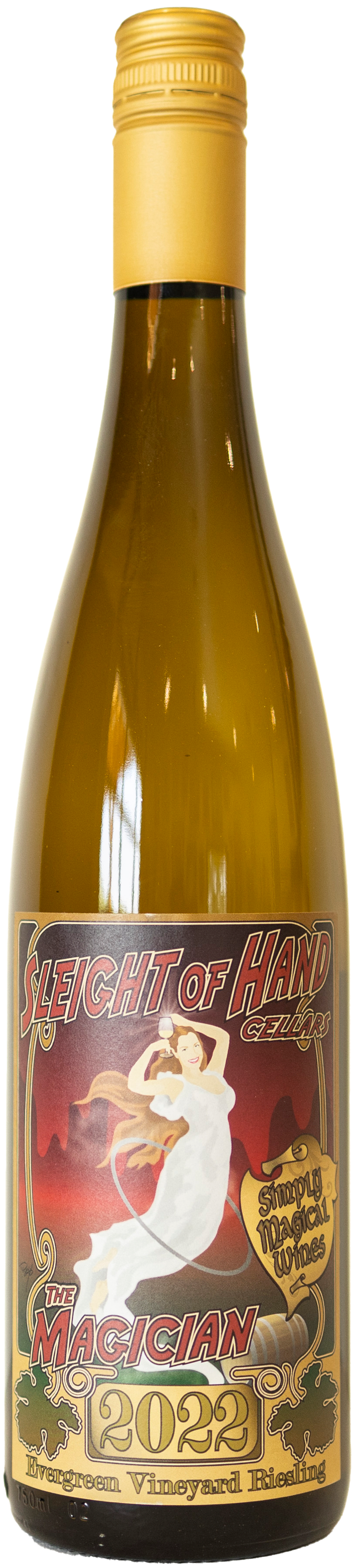2022 The Magician Riesling Bottle Image