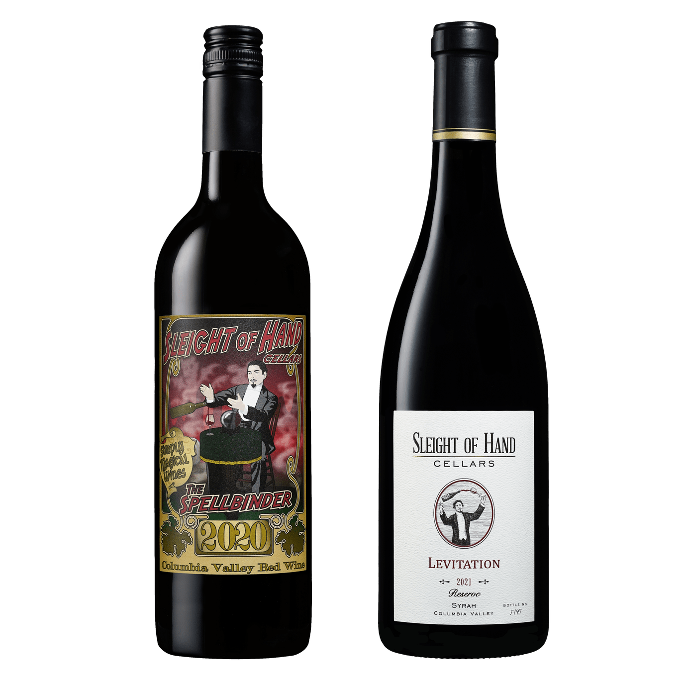 Sleight of Hand Sunday School Wine Set Bottle Image