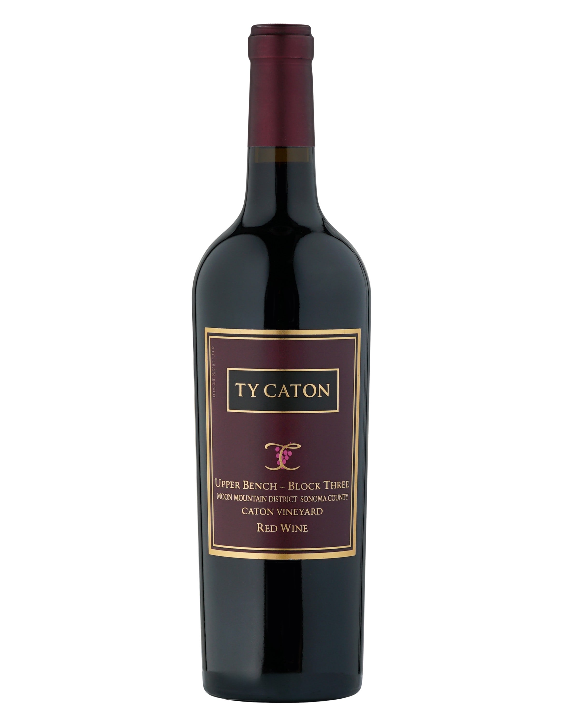 2023 Upper Bench Block Three Bordeaux Blend Bottle Image