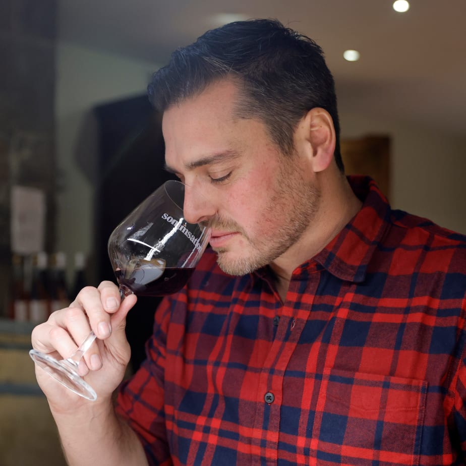 Wine tasting at Schloss Neuweier Winery in Baden-Baden, Germany 