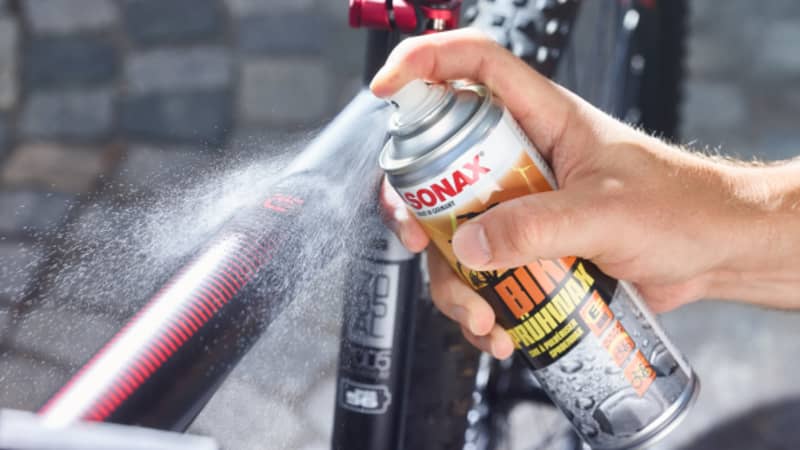 Bike mit Wachs versiegeln