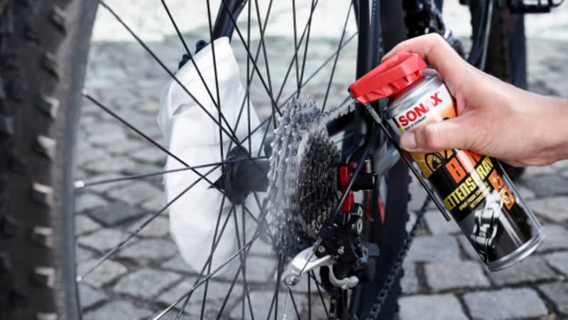 Bike Kette schmieren