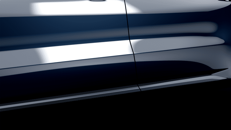 Lack der seitlichen Türe