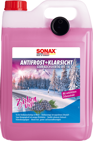 AntiFrost+KlarSicht bis -18 °C Zirbe