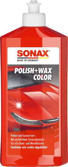 Polish+Wax Color rot