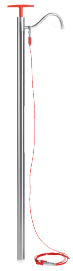 Edelstahl Fasspumpe für brennbare Flüssigkeiten