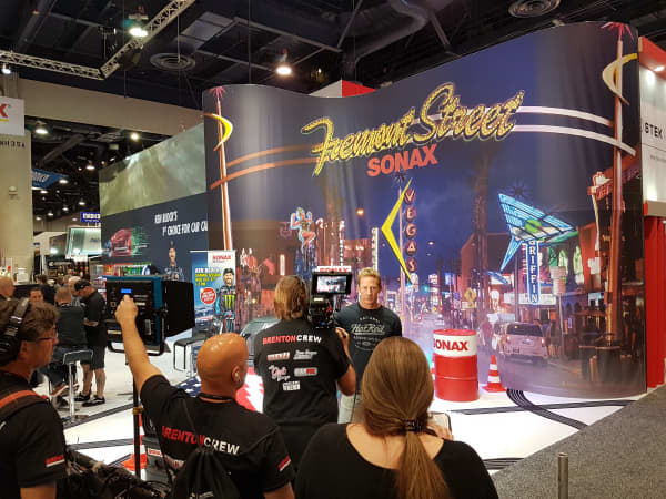 SEMA Interview am SONAX Messestand