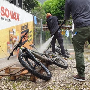 Fahrradwäsche Bikefestival