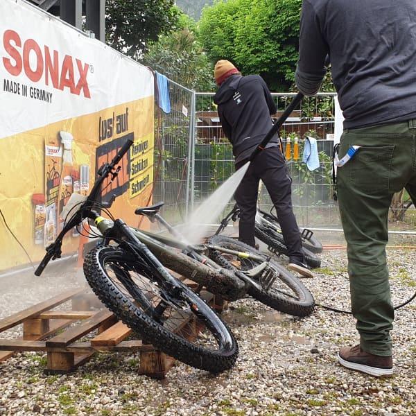 Fahrradwäsche Bikefestival