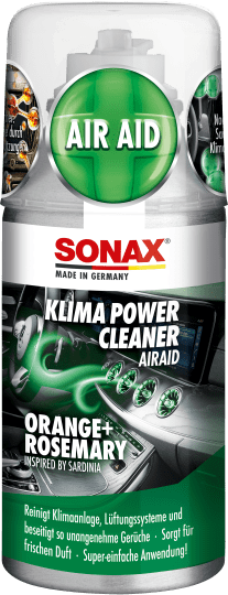 Sonax S323000 KlimaPowerCleaner AirAid Orange Rosemary Klimaanlagenreiniger 0,1l