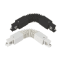 Connecteur de jonction flexible noir photo du produit