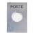 PLAQUE INOX GRAVEE 'PORTE' photo du produit