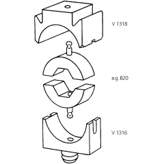 DIE HOLDER V 1316 INNER photo du produit