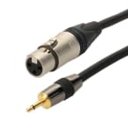 Cor XLR 3b-Jack 3.5 mo FM 20m photo du produit