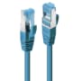 Câble réseau Bleu Cat.6A S/FTP LSZH, 2m photo du produit