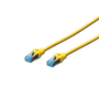 CAT 5e SF-UTP PVC 1m, jaune photo du produit