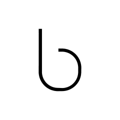 Alphabet of Light W "b" lowerc photo du produit