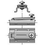 Agrafe pour tube f-5039 photo du produit