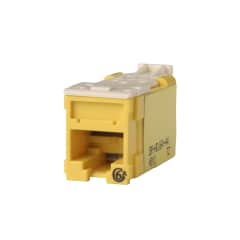 RJ45 HDJ CAT6A UTP JAUNES photo du produit